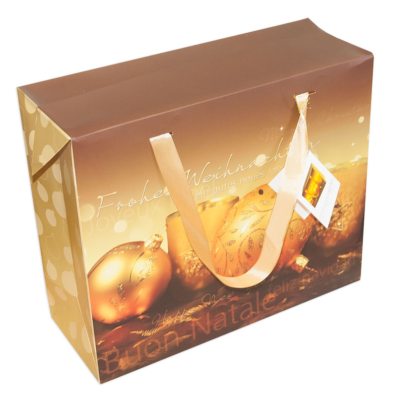 Geschenkboxen Weihnachten Taschenbox Jumbo 31x26x12 Weihnachtstüte 22-0316-3